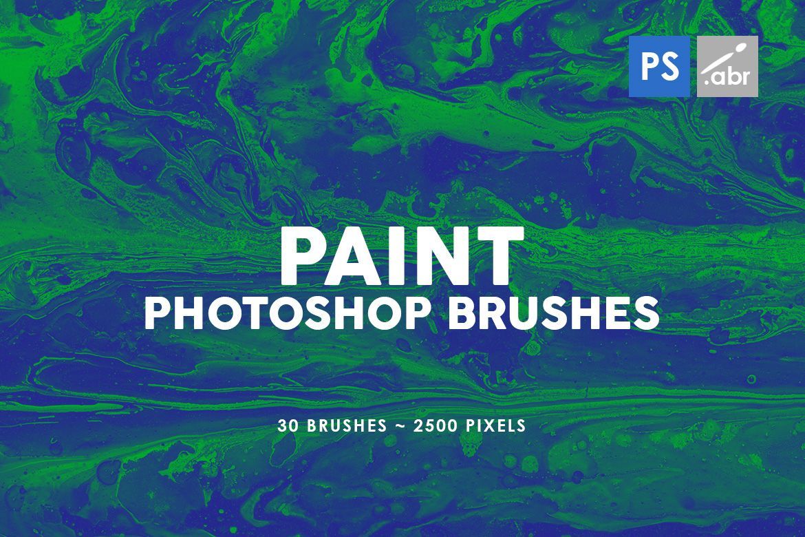 Paint Texture Photoshop Brushes Vol 1 Deeezy