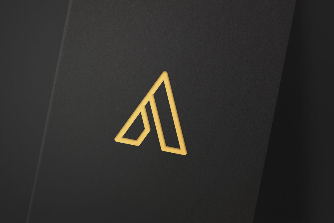 Gold Logo Mockup Deeezy