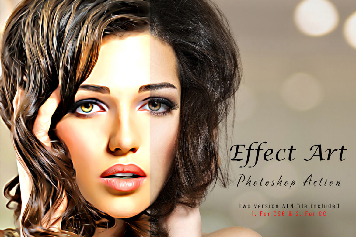 Effect Art Photoshop Action Deeezy