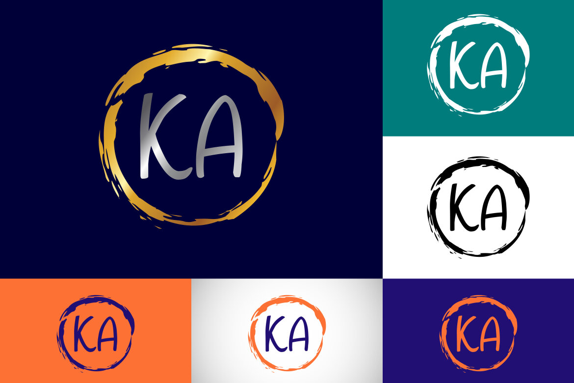 Letter K A Logo Design Deeezy