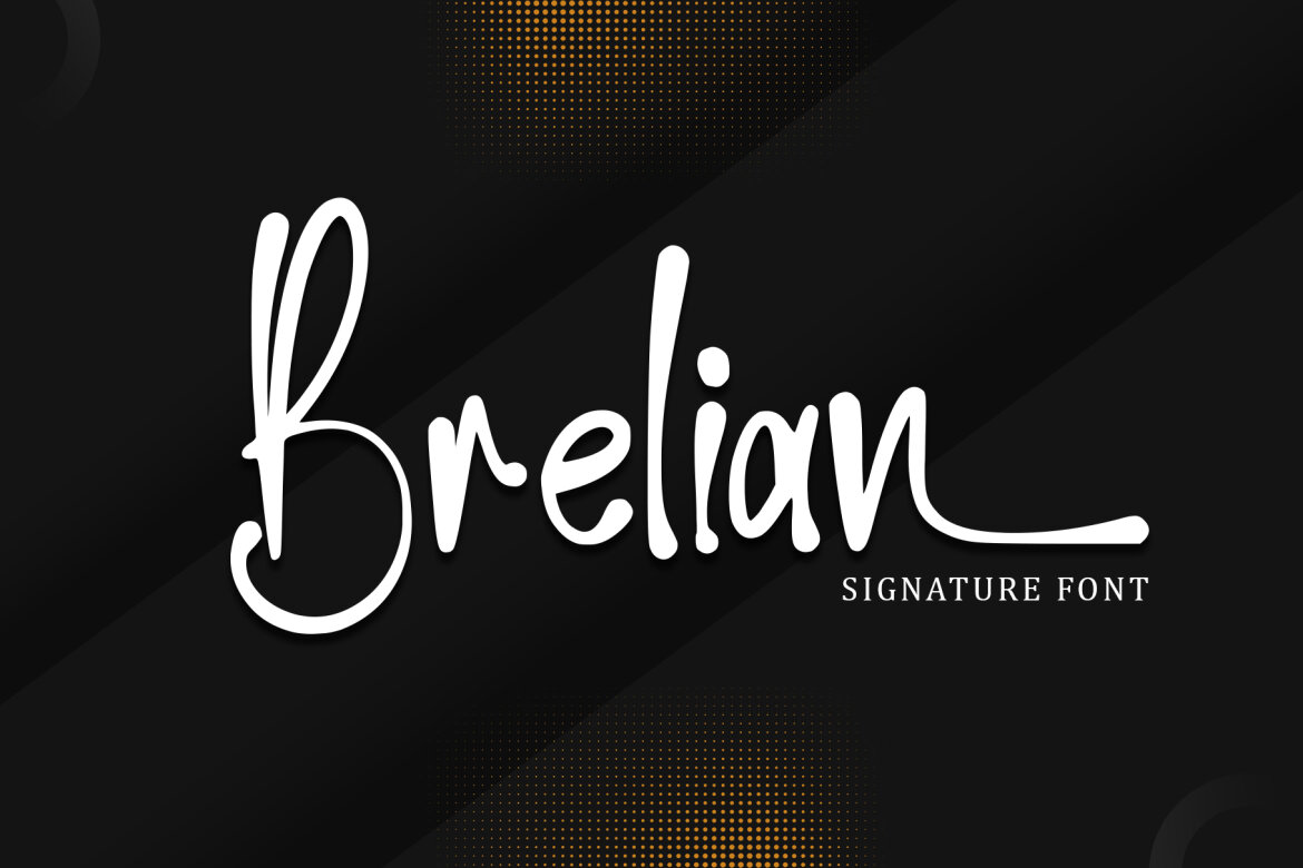 Brelian Handwritten Font Deeezy