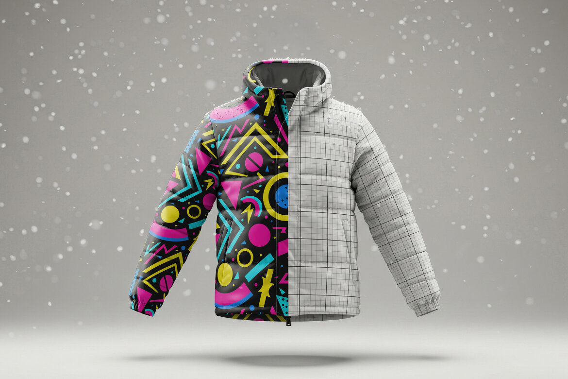Winter Snow Jacket Mockups | Deeezy