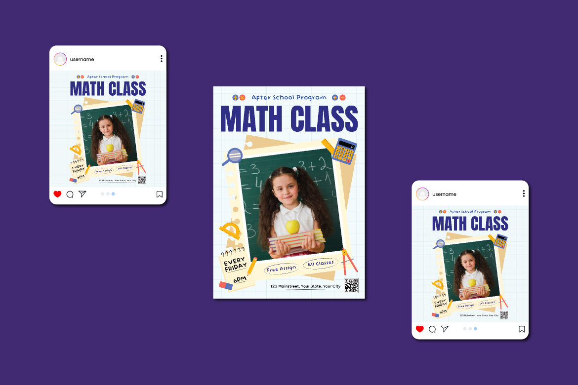 Math Class Flyer | Deeezy