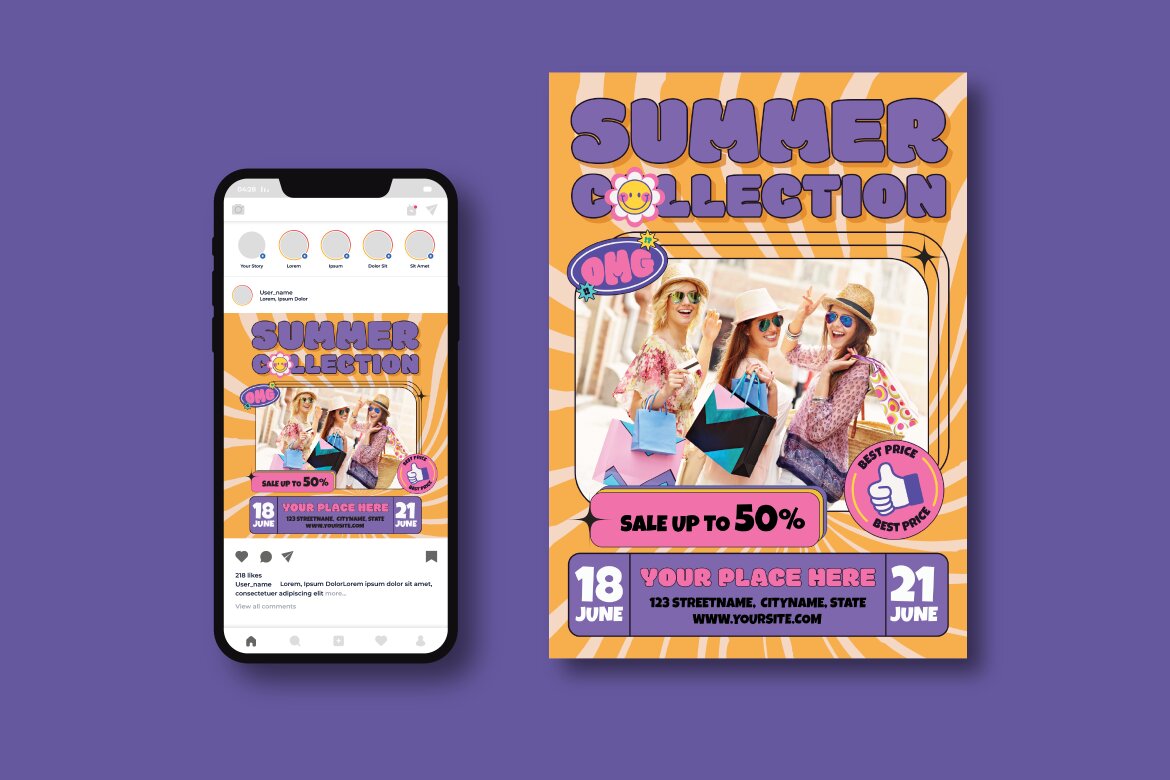 Summer Collection Flyer | Deeezy