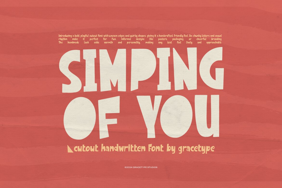 Simping of You | Cutout Handwritten | Deeezy