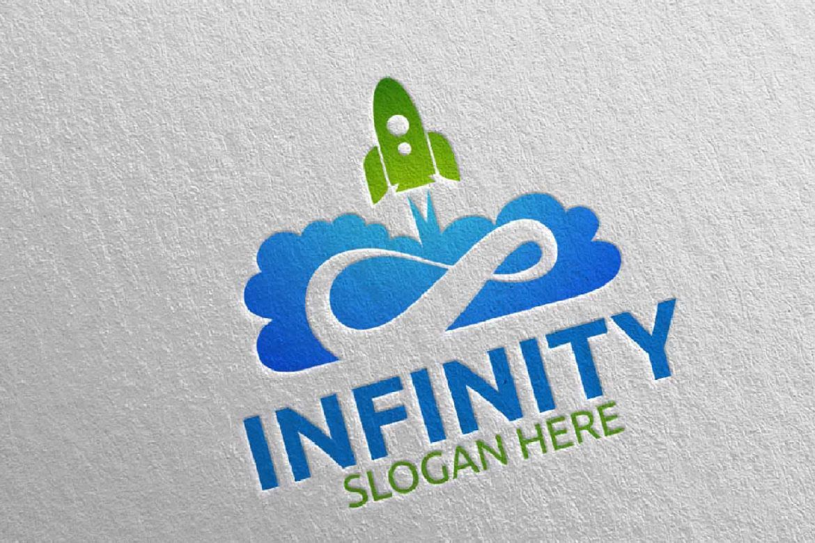 Infinity Rocket logo Design 43 | Deeezy