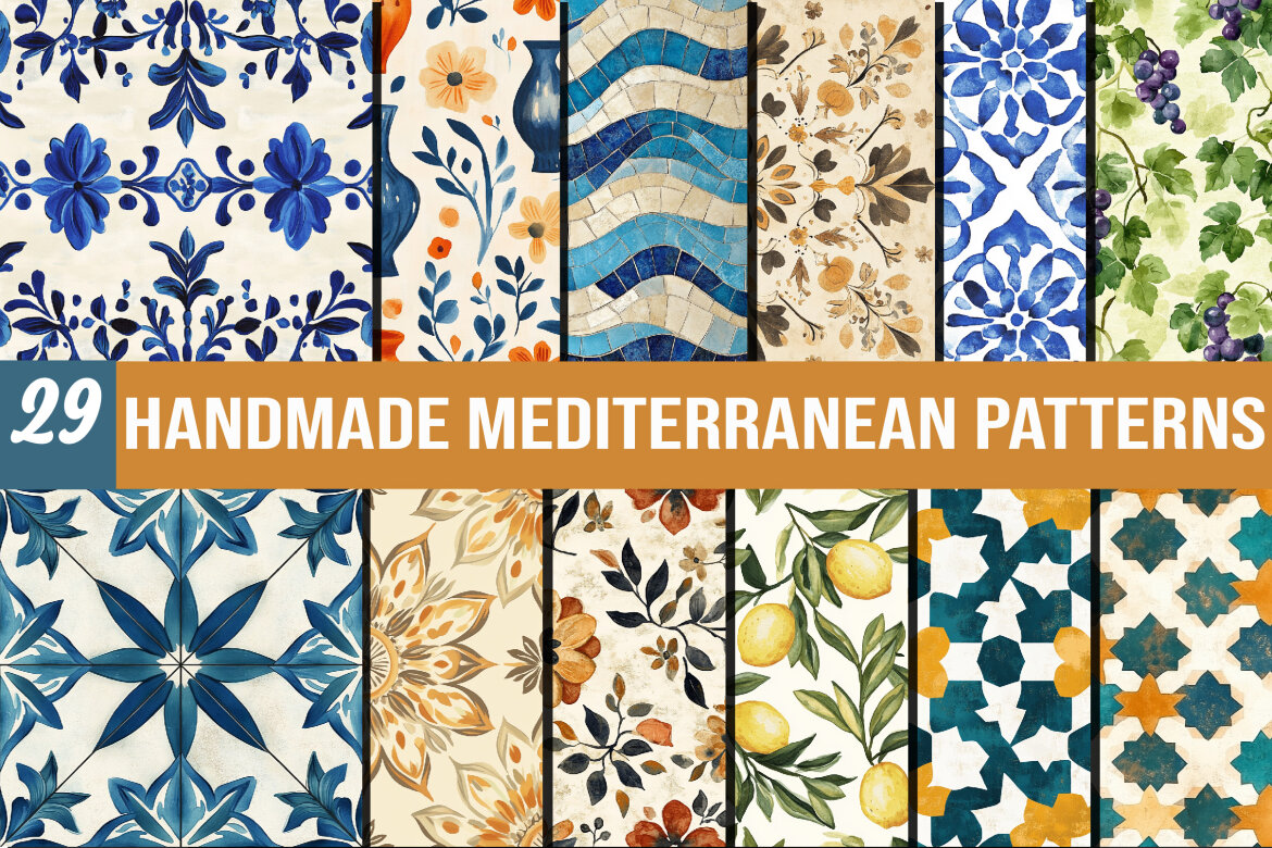 Handmade Mediterranean patterns | Deeezy