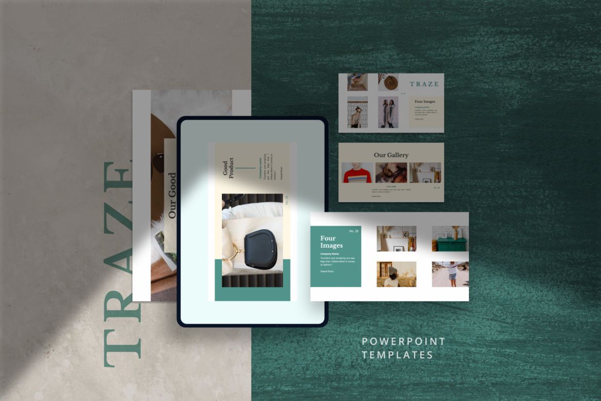 TRAZE Powerpoint Template | Deeezy