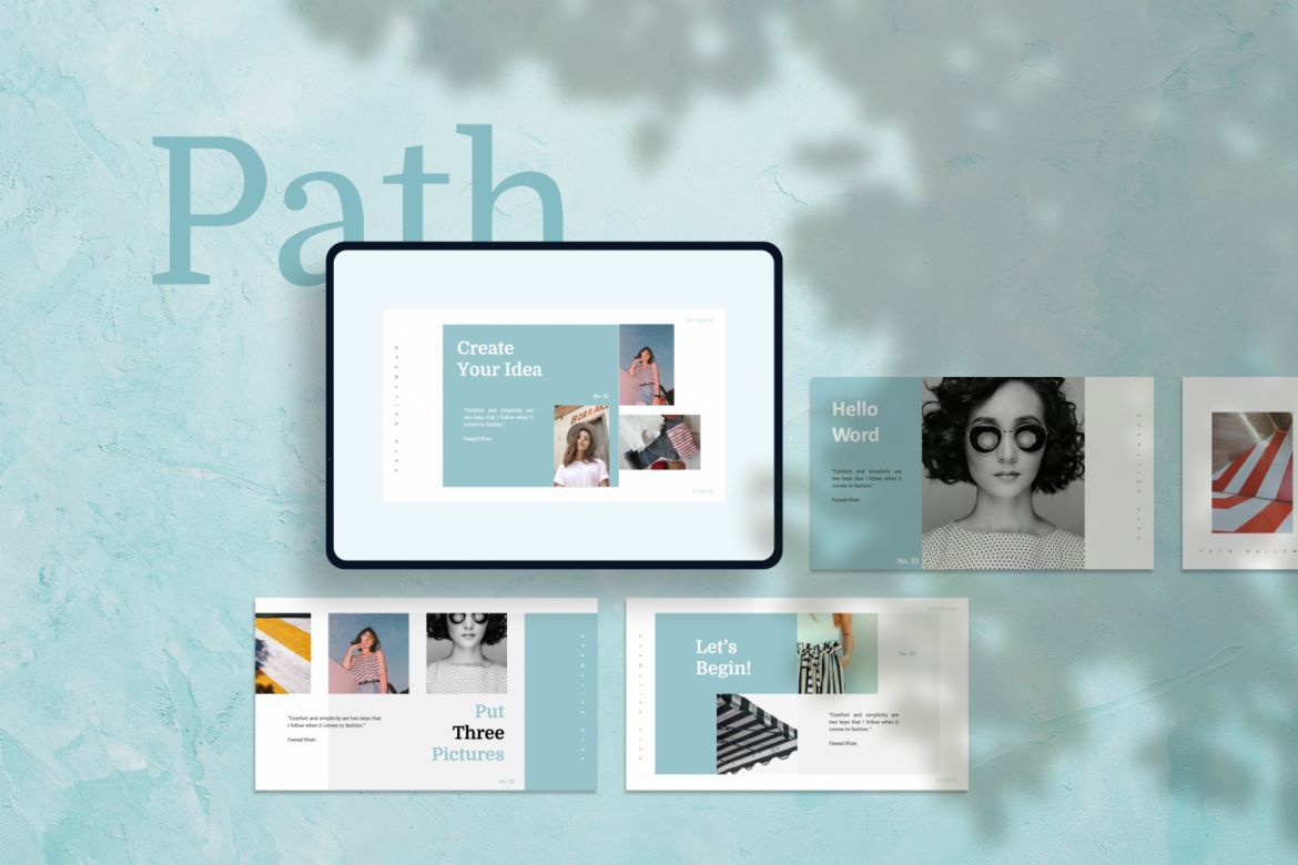 PATH Powerpoint Template | Deeezy
