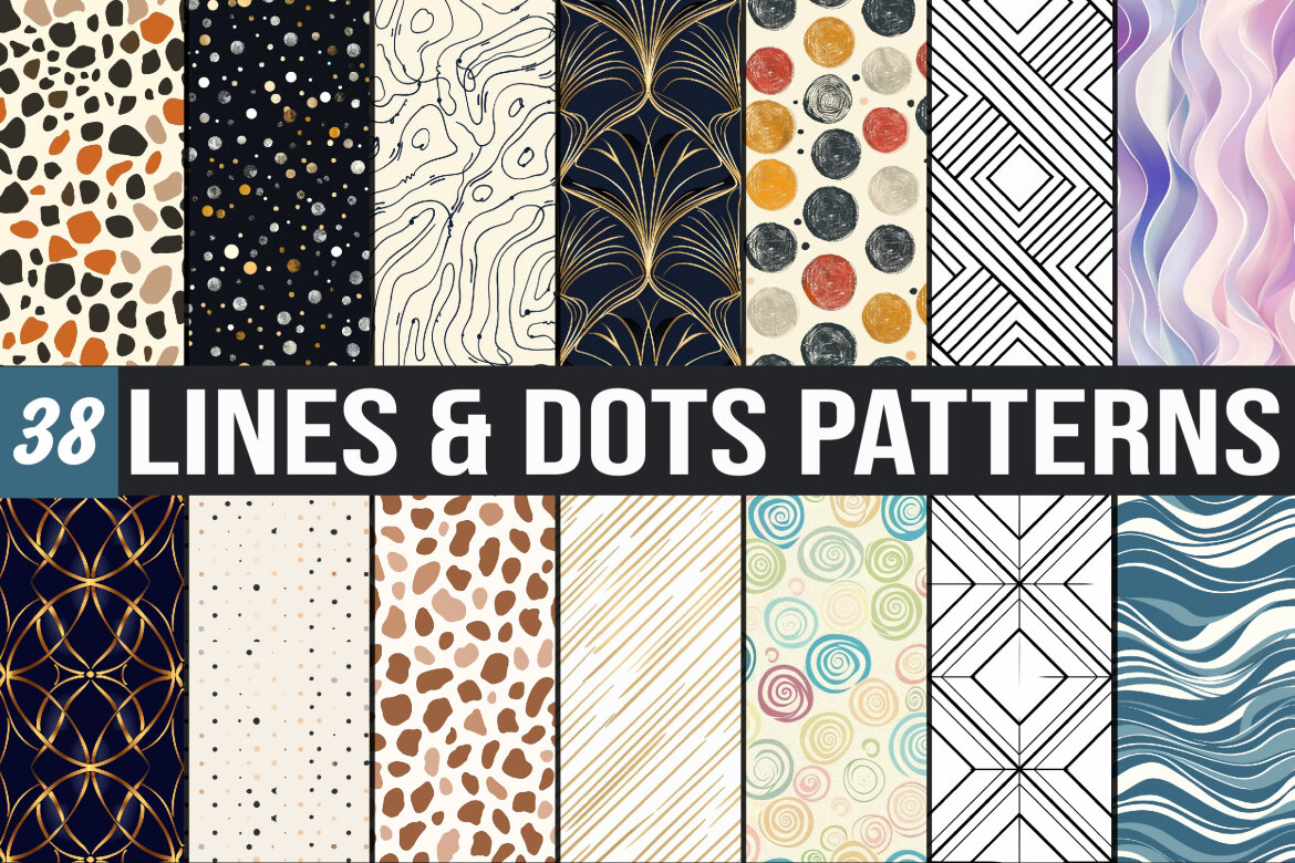 Lines & Dots patterns | Deeezy