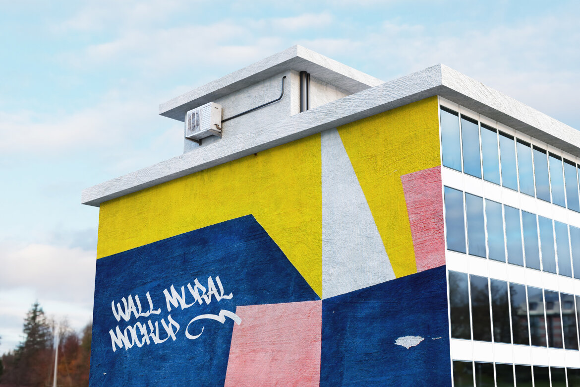Street Mural Building Mockup | Deeezy
