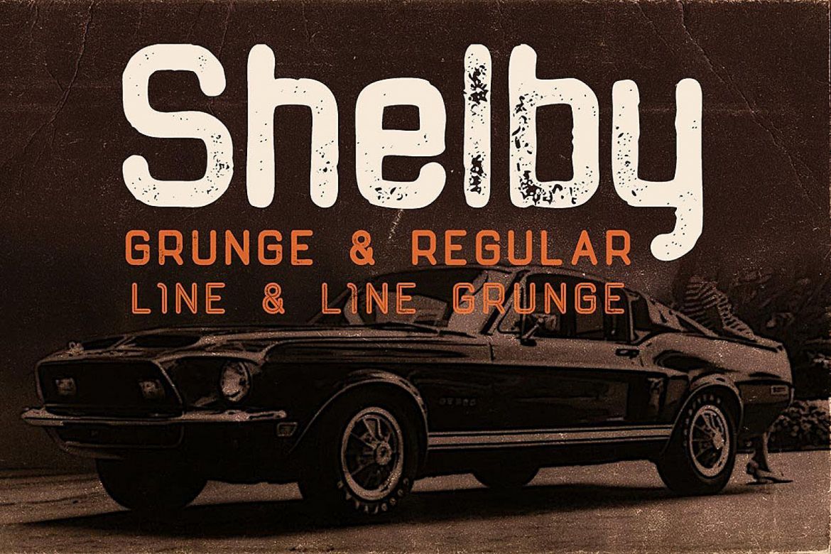 Shelby Typeface | Deeezy