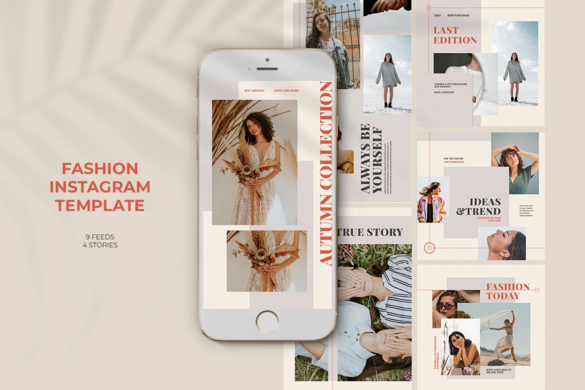 Fashion Instagram Templates | Deeezy