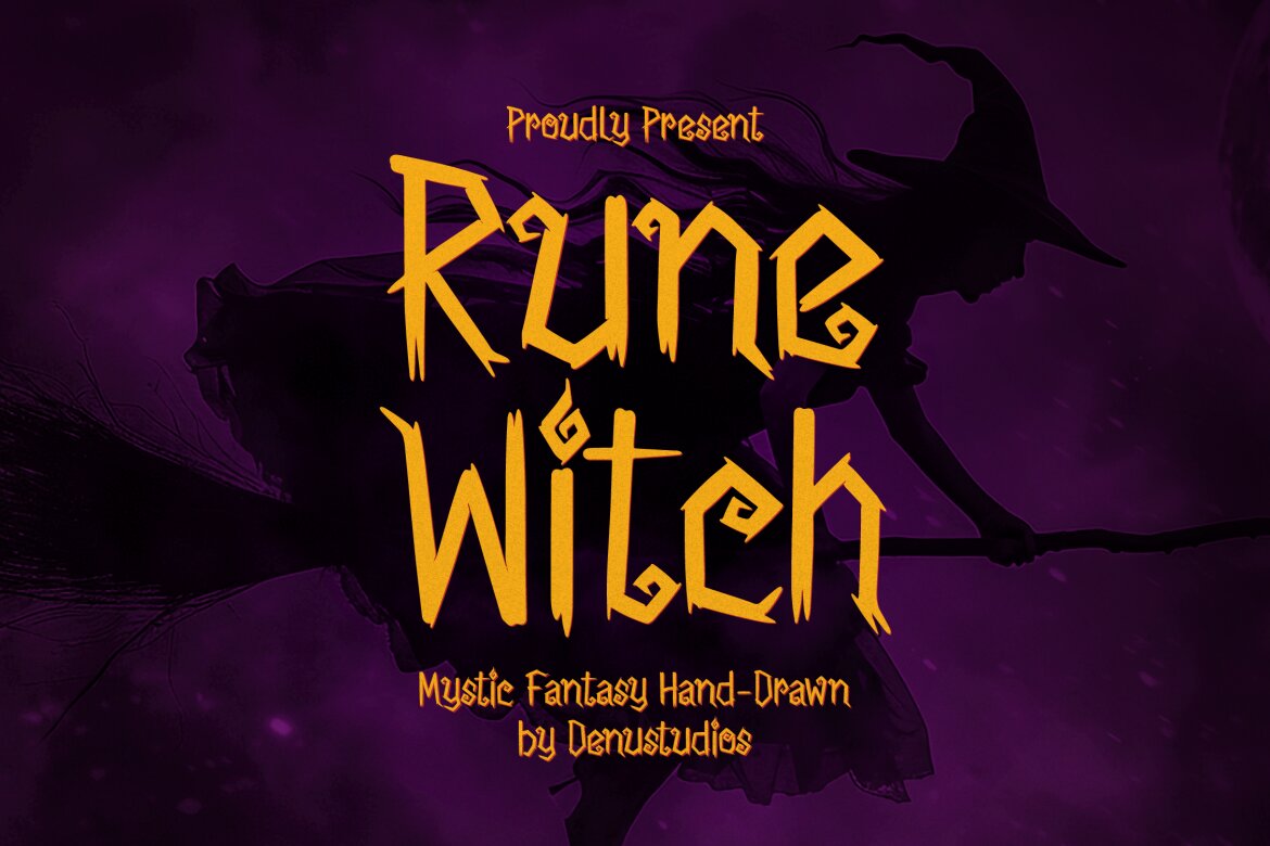 Rune Witch | Fantasy Hand Drawn | Deeezy