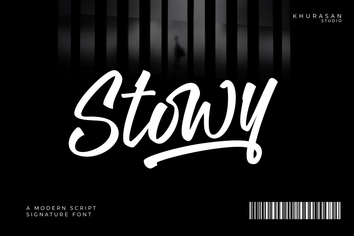 Stowy - A Modern Script Signature Font | Deeezy