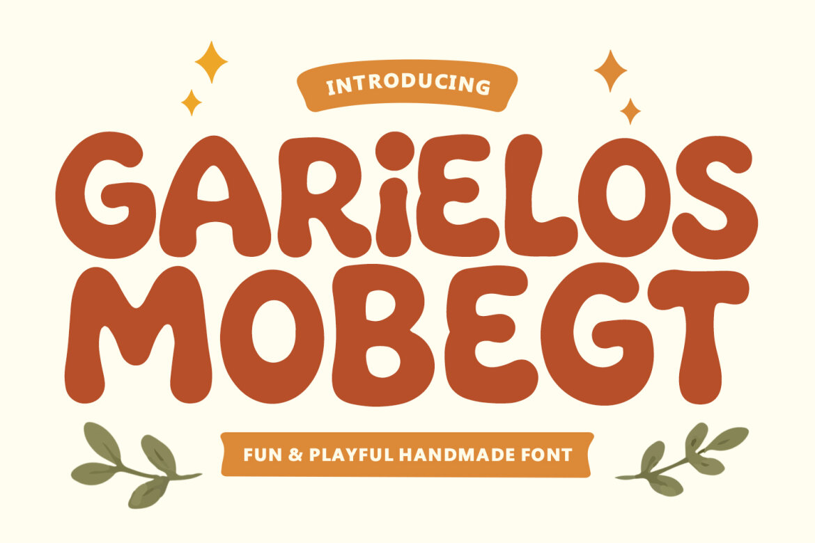 Garielos Mobegt FREE Playful Font | Deeezy