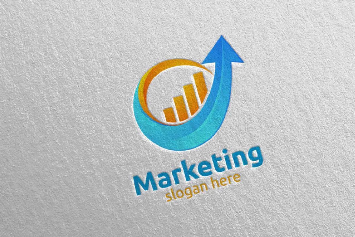 Marketing Financial Advisor Logo Design Template 6 | Deeezy