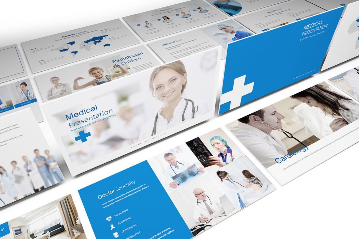 Medical and Hospital Powerpoint Template | Deeezy