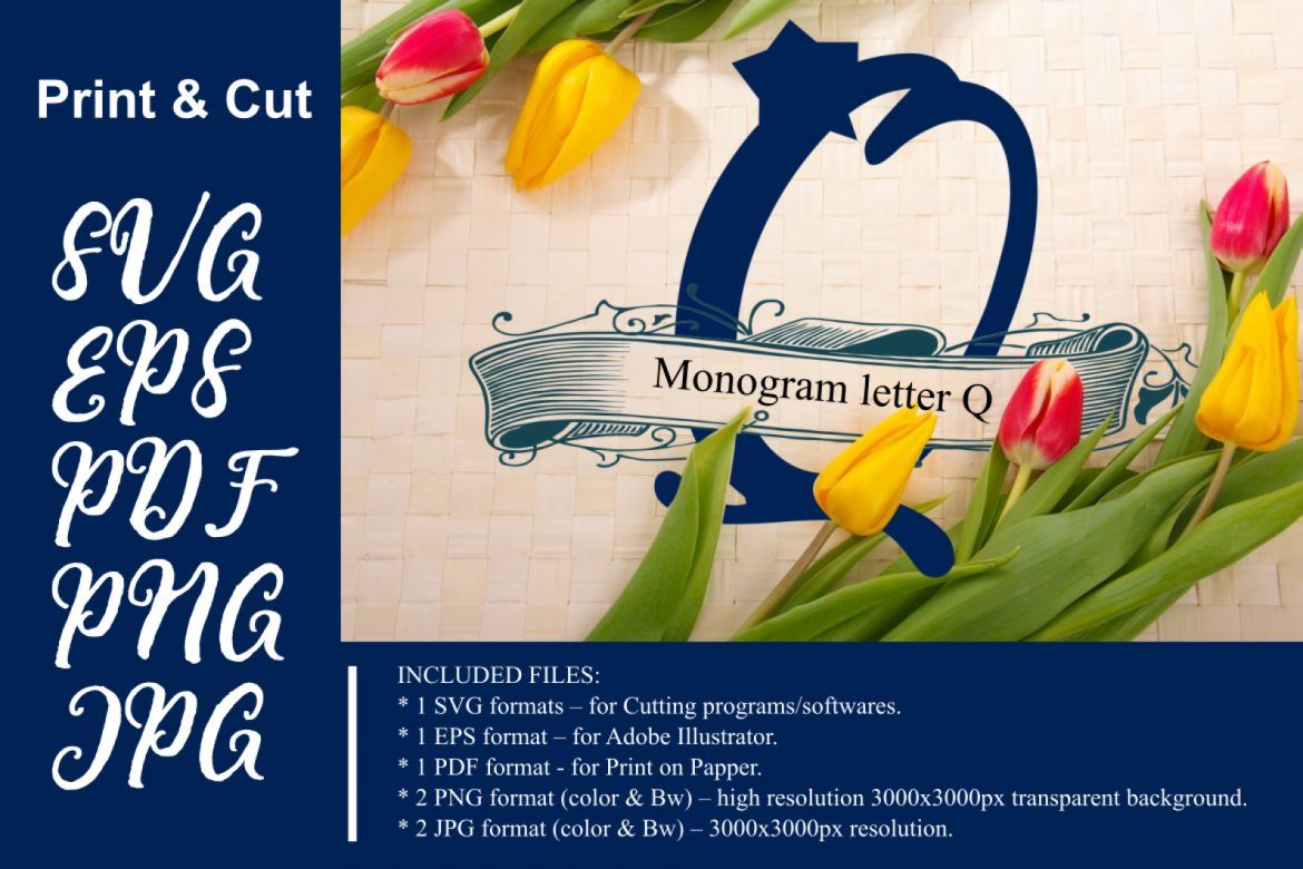 Monogram Letter Q | Deeezy