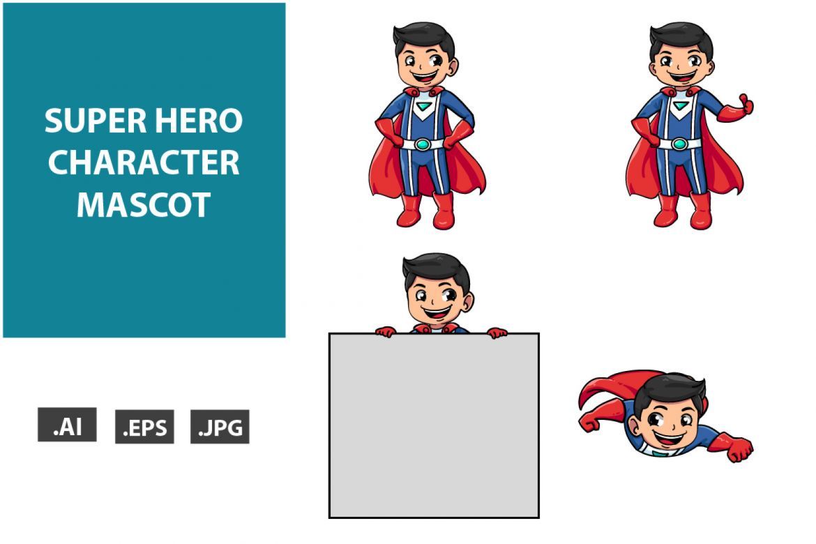 Superhero Vector Character Vol 2 | Deeezy