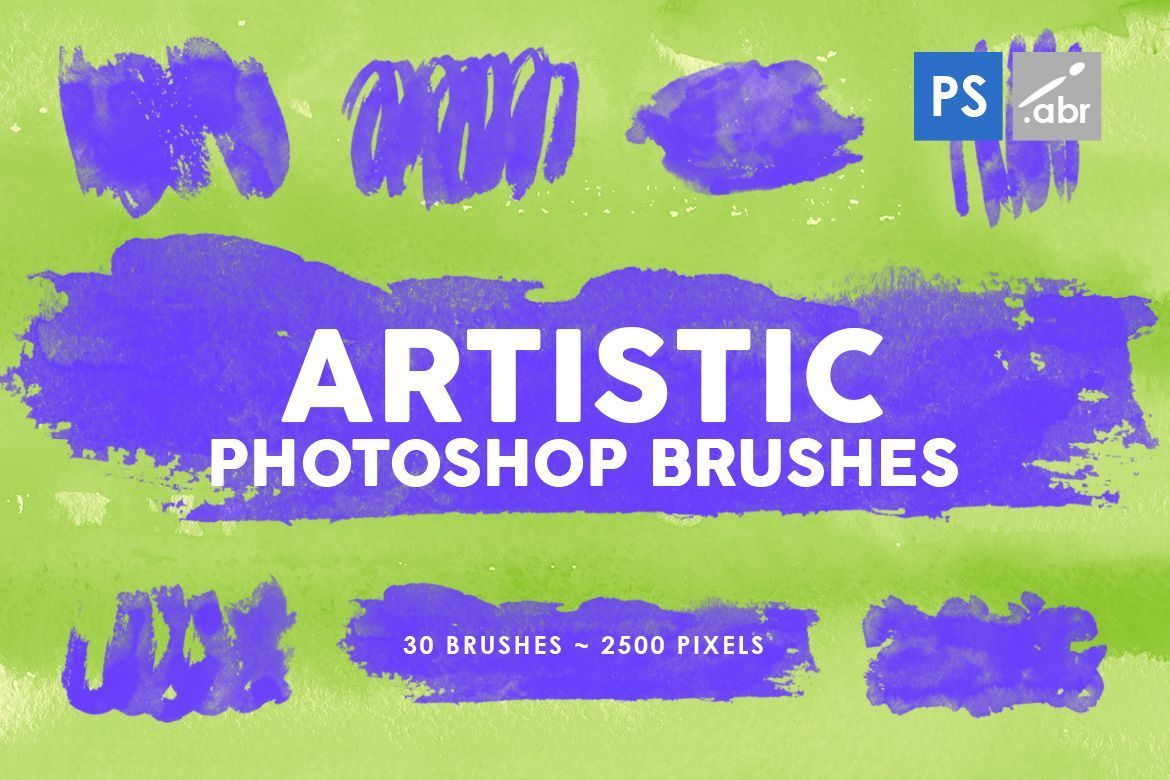 Artistic Photoshop Stamp Brushes Vol. 1 | Deeezy