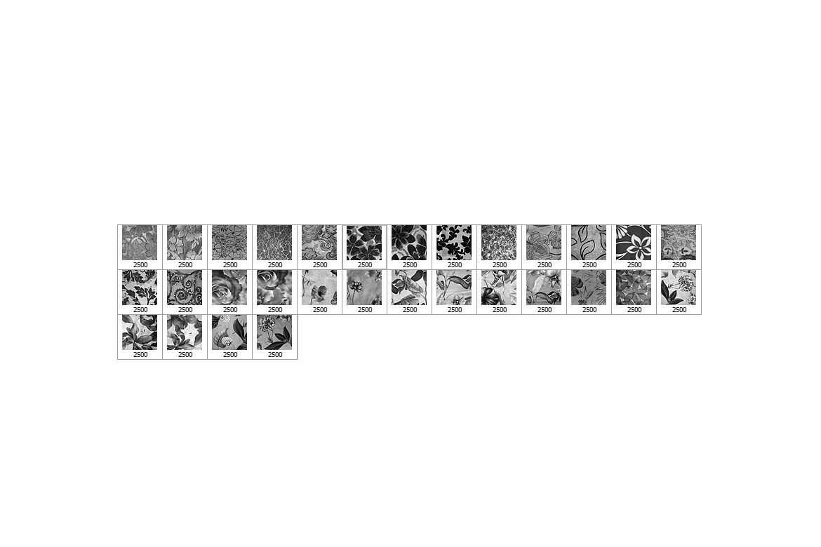 Floral Fabric Photoshop Stamp Brushes | Deeezy