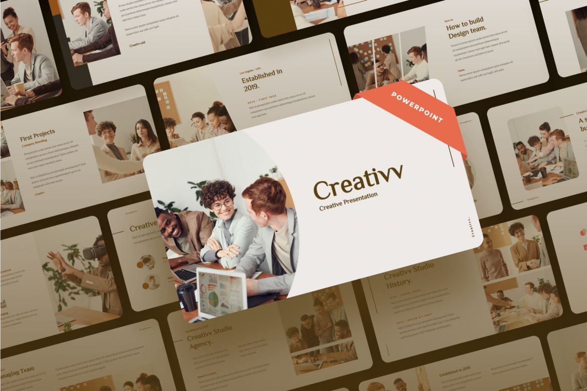 Creativv - Creative Power Point Presentation | Deeezy