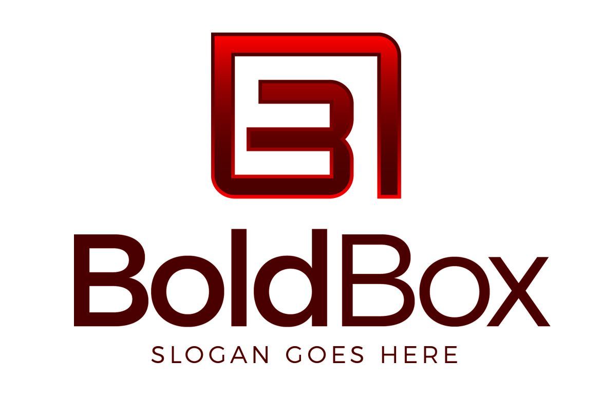 Bold Box Letter B Logo | Deeezy