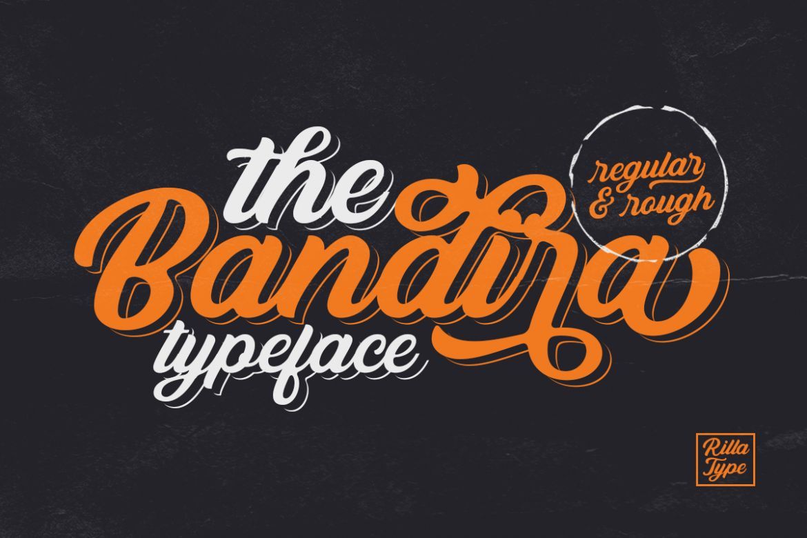 Bandira Script Typeface | Deeezy