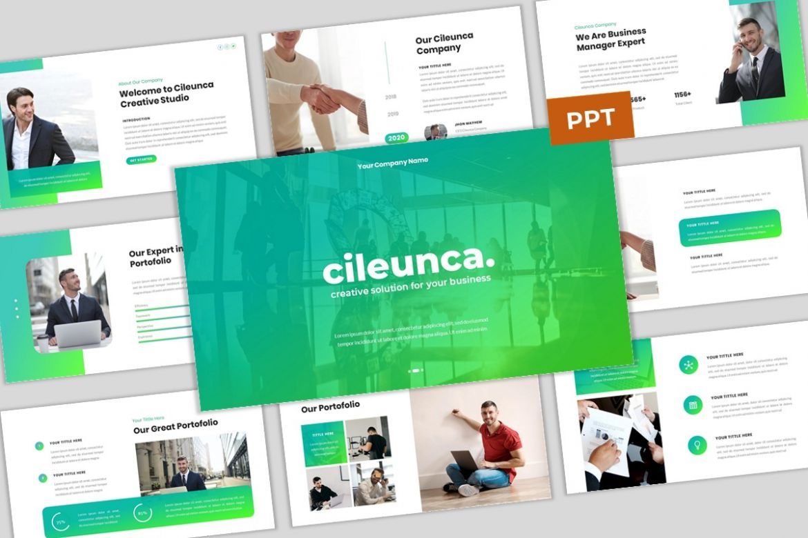 Cileunca - Creative Business PowerPoint Template | Deeezy
