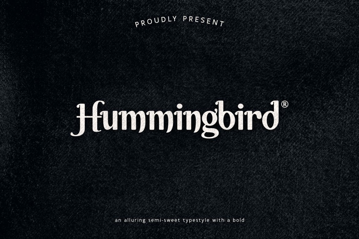 Hummingbird Font Face Deeezy