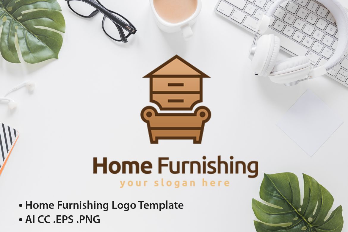 Home Furnishing Logo Vector 3 Deeezy