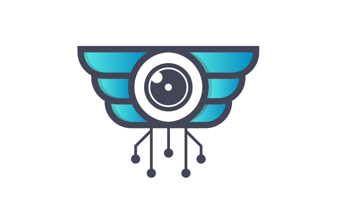 Drone tech camera logo design | Deeezy