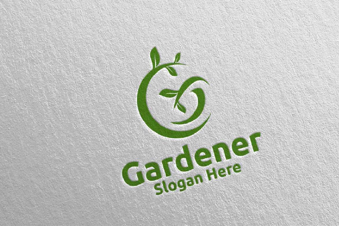 Botanical Gardener Care Logo Design 58 | Deeezy