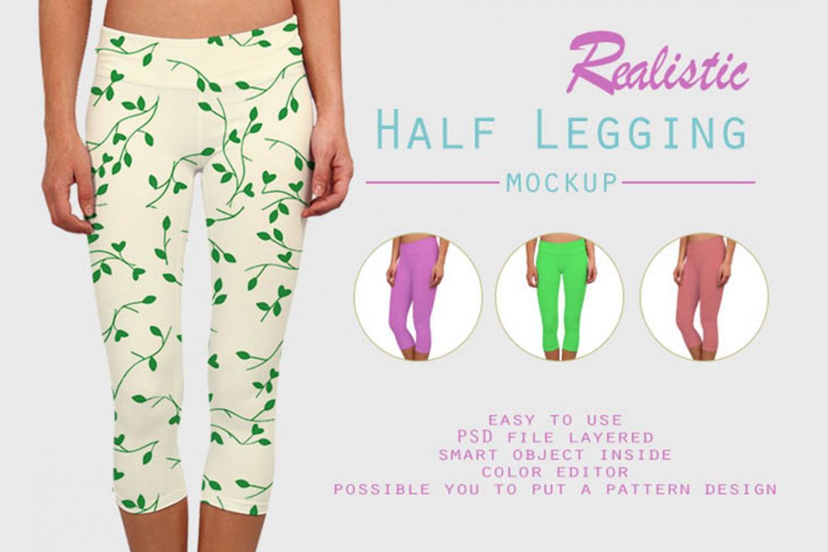 Half Leggins Mockup Deeezy