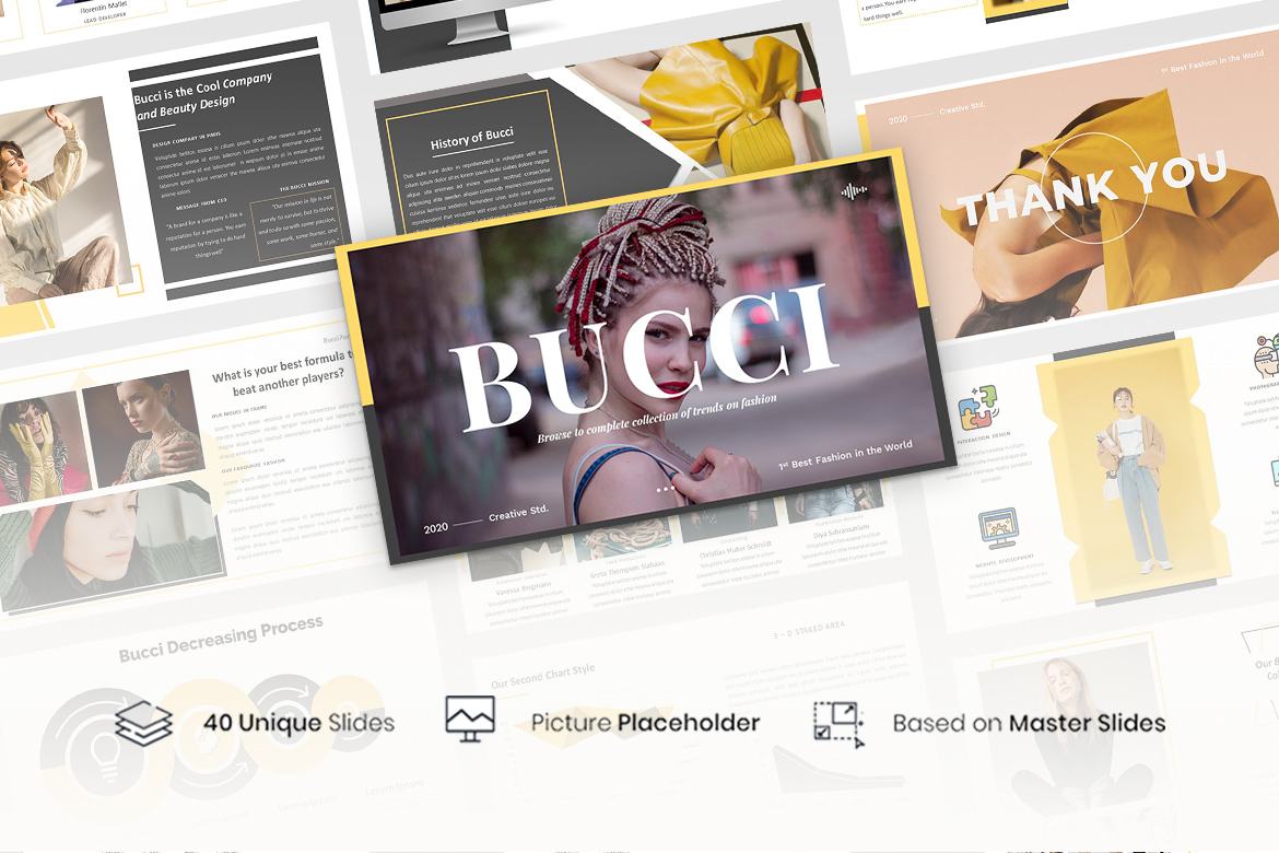 Bucci – Creative Business PowerPoint Template | Deeezy
