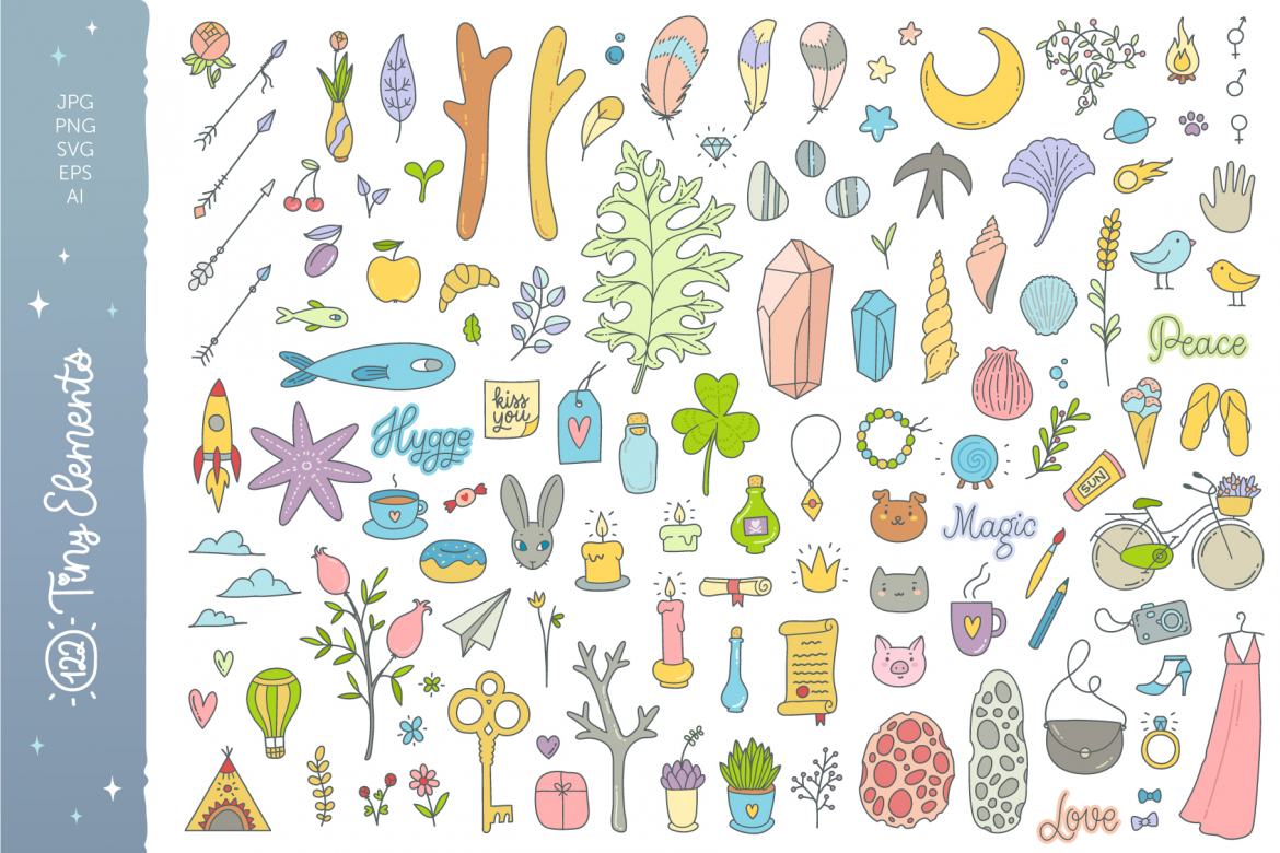 Everyday Magic Vector Set + BONUSES | Deeezy