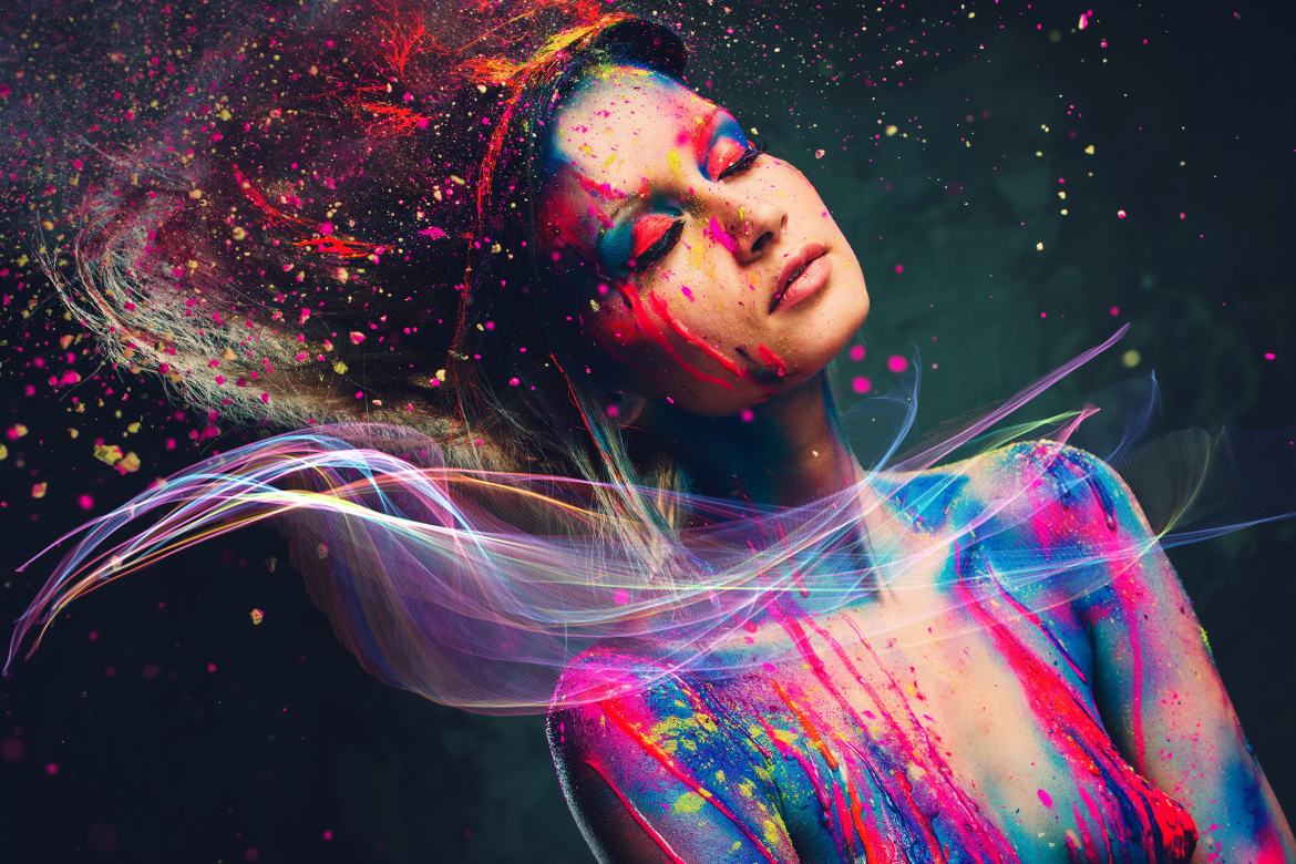 88 Colorful Abstract Wave Photo Overlays 