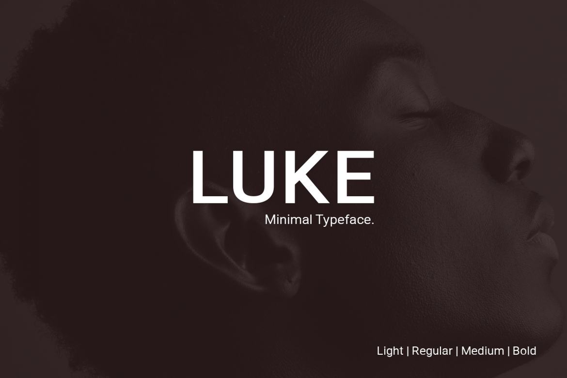 Luke - Modern Typeface | Deeezy