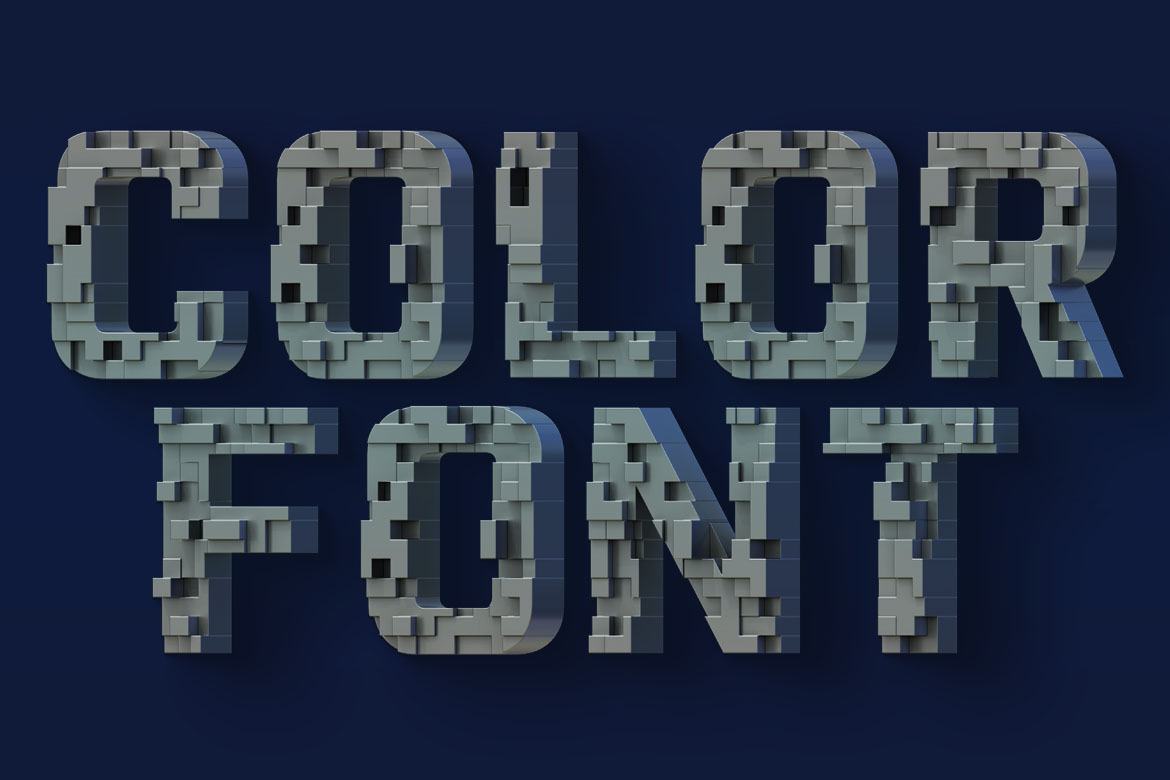 Future Geometry - Color SVG Font | Deeezy