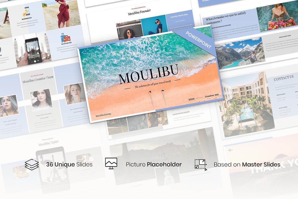 Moulibu – Creative Business PowerPoint Template | Deeezy