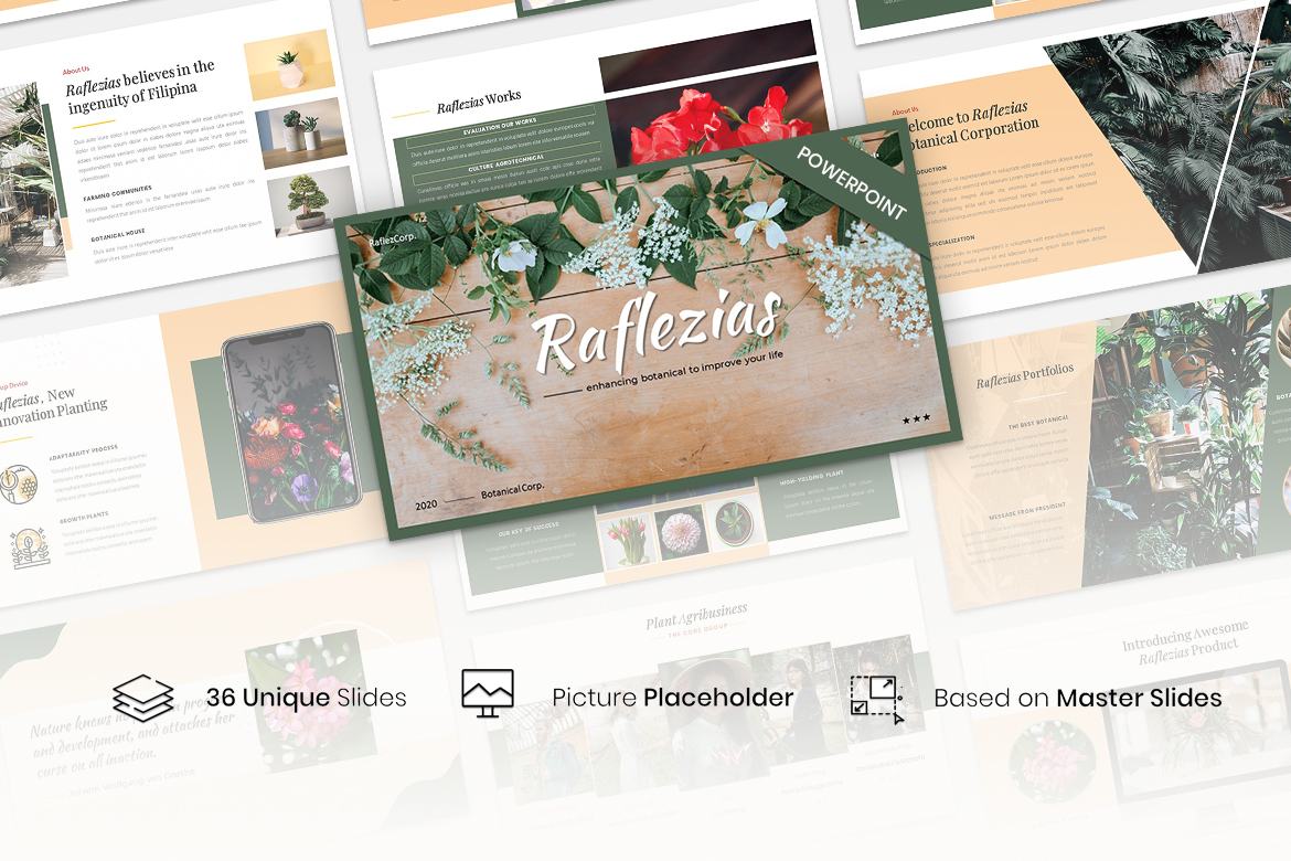 Raflezias – Creative Business Powerpoint Template | Deeezy