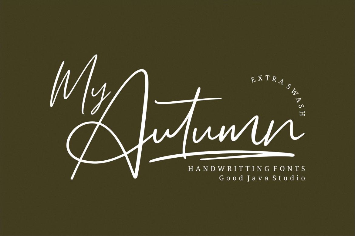 My Autumn Signature Font | Deeezy