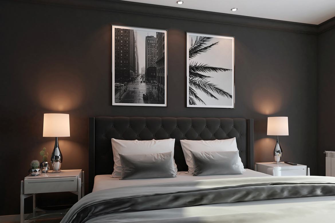 Bedroom Poster MockUp | Deeezy