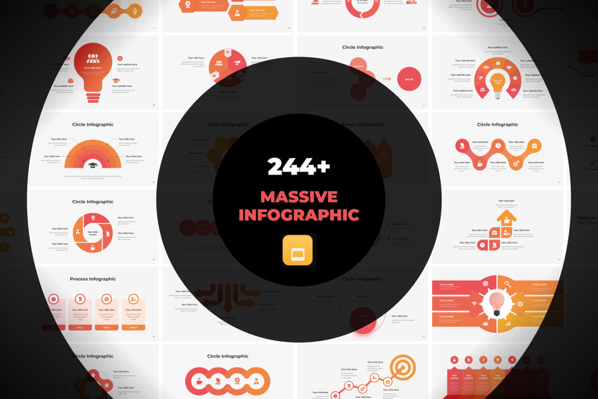 Massive Infographics - Smooth Animated Google Slides Template | Deeezy