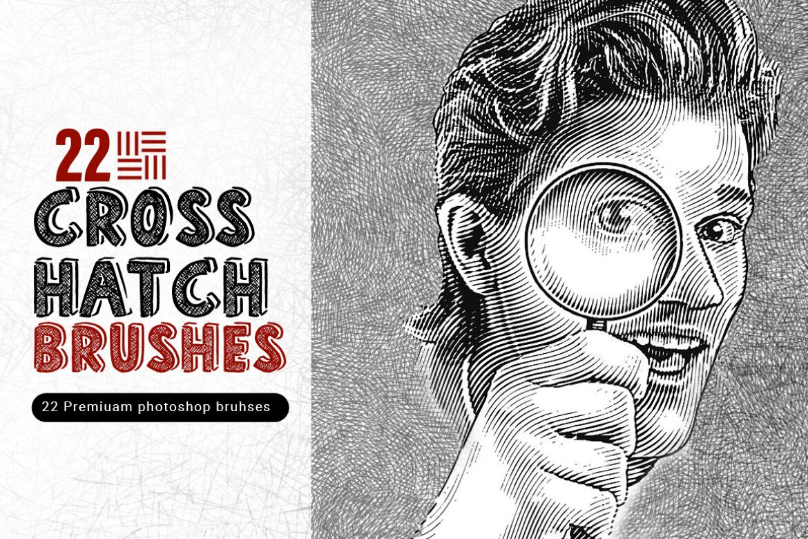 crosshatch brush photoshop free download