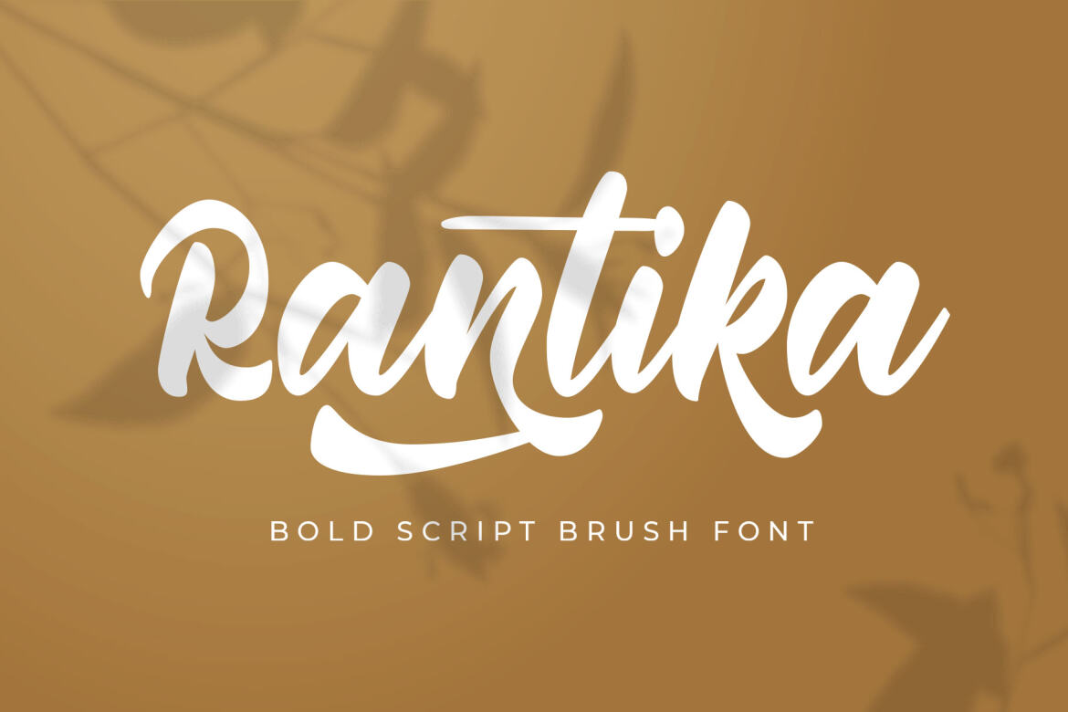 Rantika - Bold Script | Deeezy