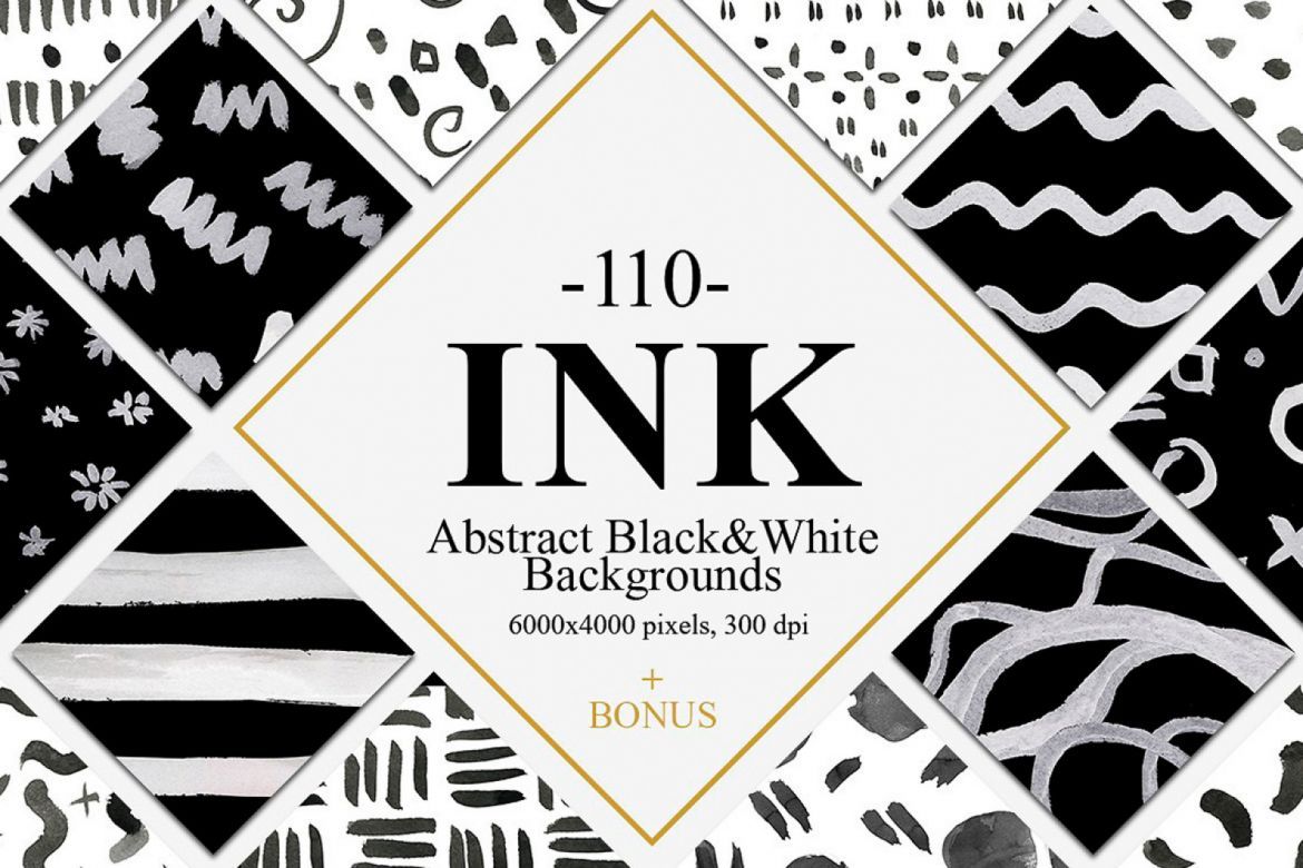 110 Abstract Ink Backgrounds | Deeezy