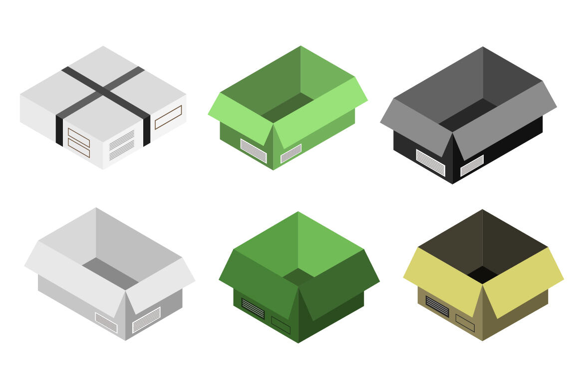 isometric box | Deeezy