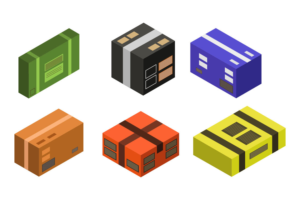 isometric boxes | Deeezy